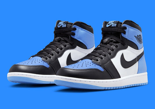 São divulgadas as fotos oficiais do novo Air Jordan 1 Retro "UNC Toe"