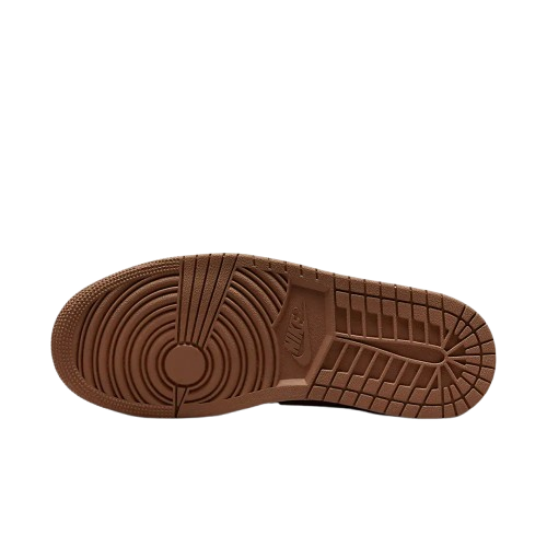 Tênis Air Jordan 1 Low "Archaeo Brown" Preto / Marrom
