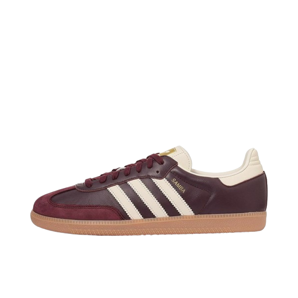 Tênis Adidas Samba "Maroon Cream White" Feminino Vinho