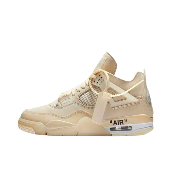 Air Jordan 4 x Off-White Sail