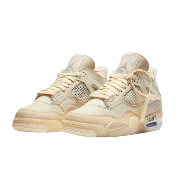 Air Jordan 4 x Off-White Sail