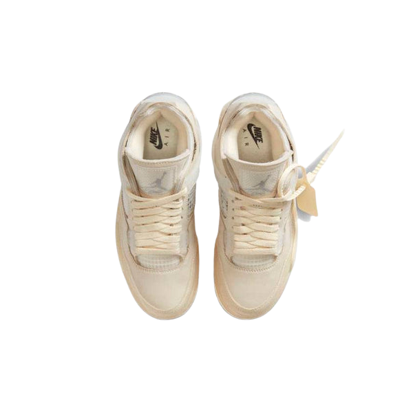 Air Jordan 4 x Off-White Sail