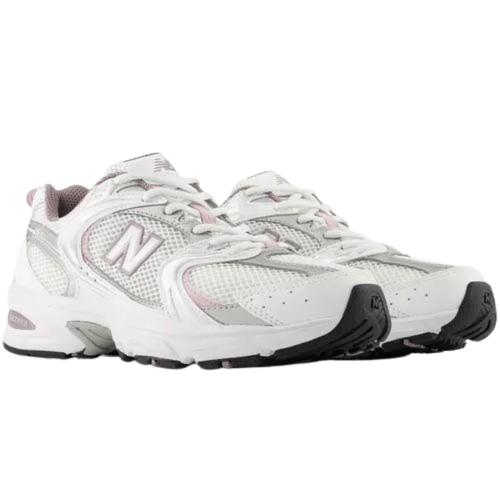 New Balance 530 White Silver Metalic Ice Wine