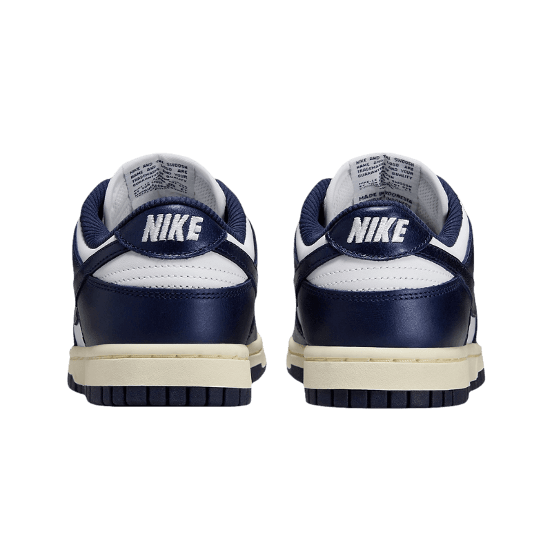 Dunk Low Midnight Navy and White