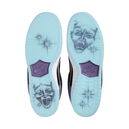 Tênis Dunk Low "Hayley Wilson x Nike SB Dunk Low Court Purple" Roxo