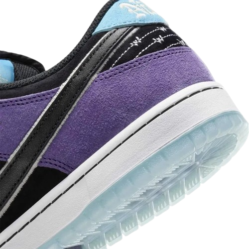 Tênis Dunk Low "Hayley Wilson x Nike SB Dunk Low Court Purple" Roxo