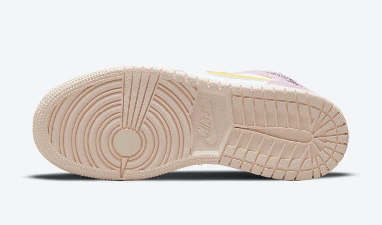 Nike Air Jordan 1 Mid Arctic Pink Rosa/Branco