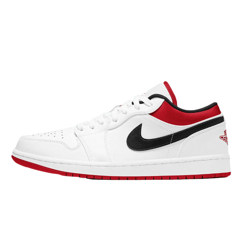 Air Jordan 1 Low White Gym Red