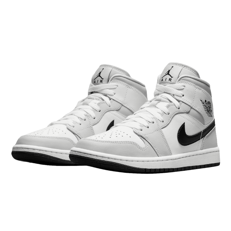 Air Jordan 1 Mid Light Smoke Grey