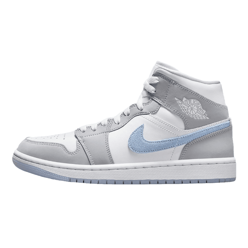 Nike Air Jordan 1 Mid Wolf Grey Aluminum