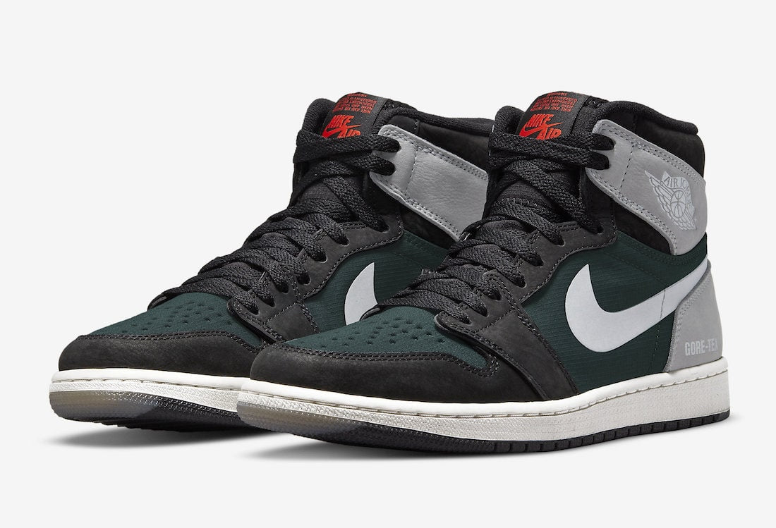 Nike Air Jordan 1 Element Gore Tex Black Grey