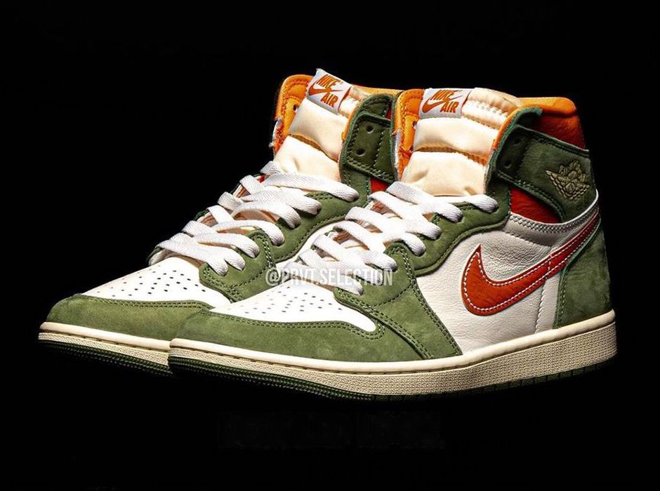 Air Jordan 1 High OG Craft Celadon