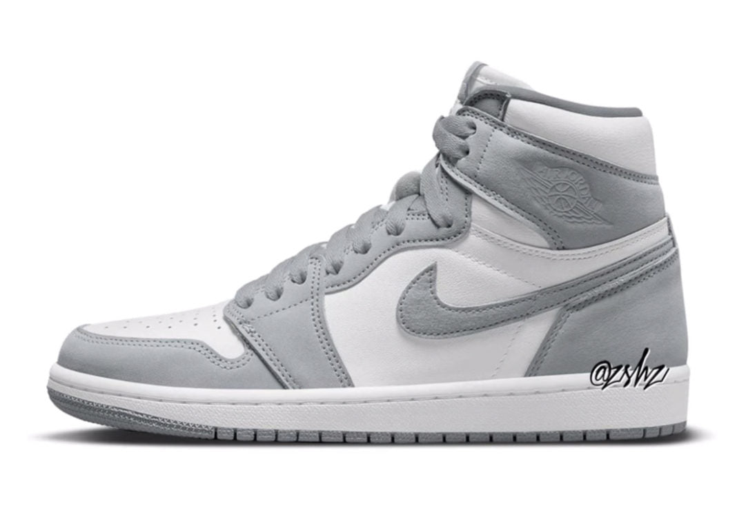 Air Jordan High Grey White