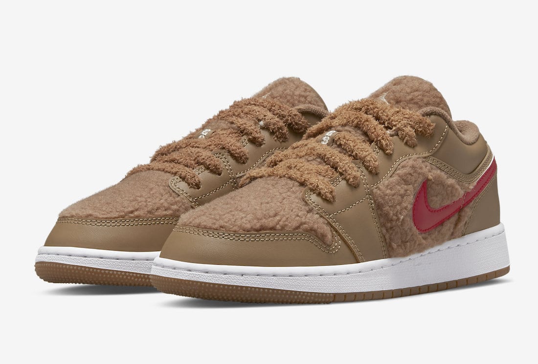 Nike Air Jordan 1 Low GS Teddy Bear