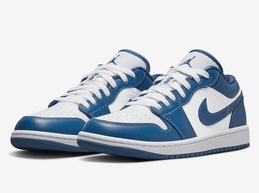 Imagens do novo Air Jordan 1 Low "Marina Blue" são reveladas