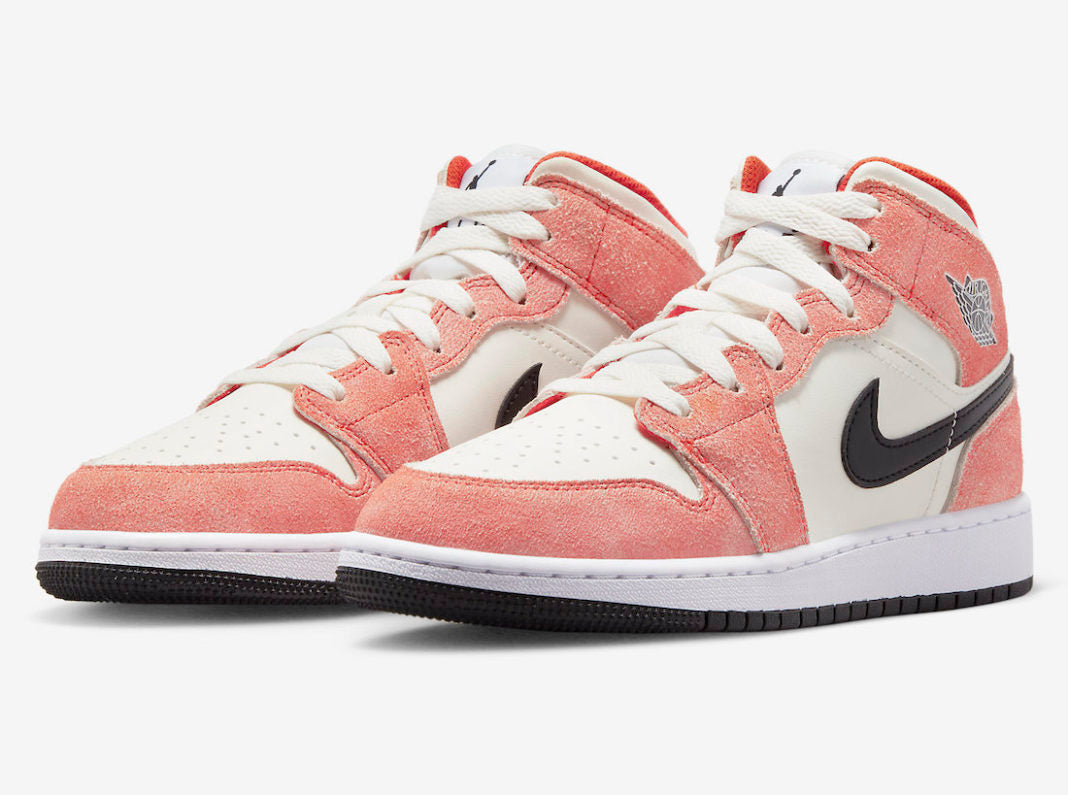 Nike revela o Air Jordan 1 Mid Orange Suede para a primavera