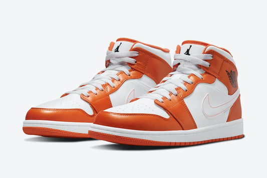 NIKE AIR JORDAN 1 MID SE ELECTRO ORANGE