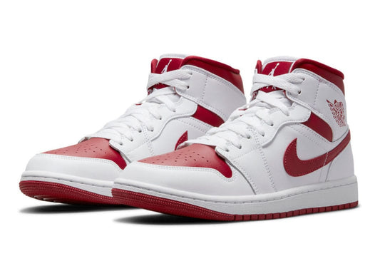 Nike Air Jordan 1 Mid Red Toe