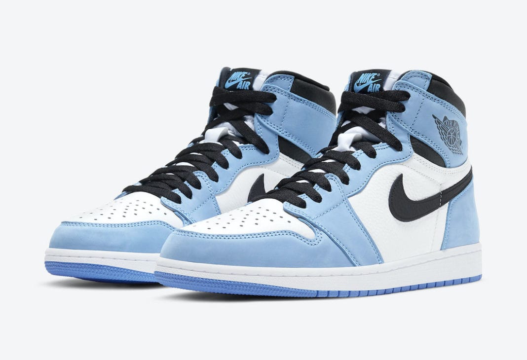 Blog: Air Jordan 1 Feminino - Tênis Nike Air Jordan 1 High UNC University Blue Azul