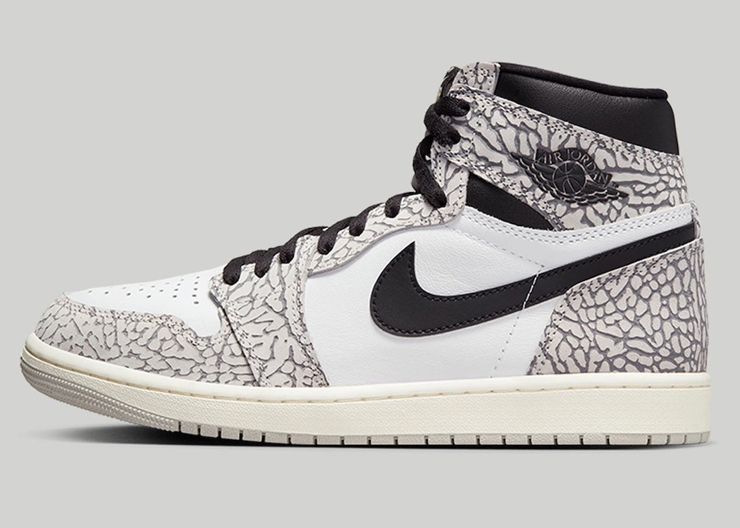 Alem do Jordan 1 Low OG vem será lançado o Air Jordan 1 High White Cement