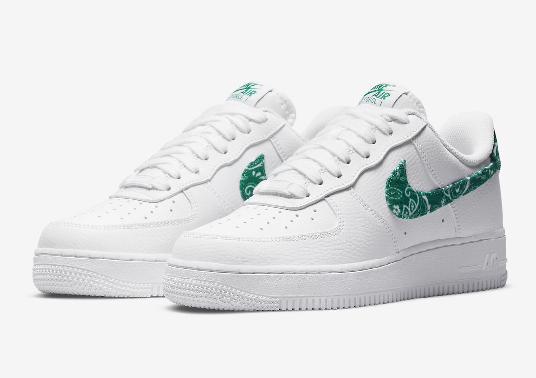 Nike Air Force 1 Low Green Paisley