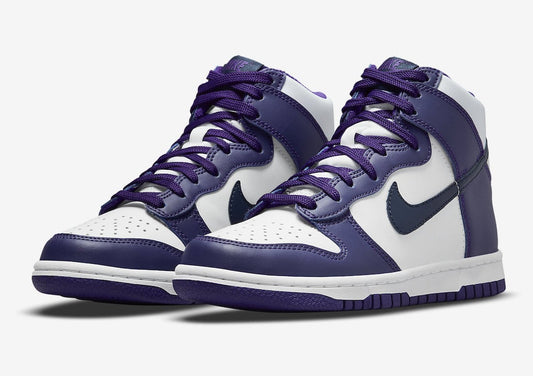 Nike Dunk High GS Navy Purple