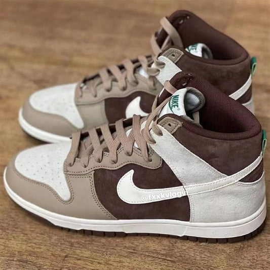 NIKE DUNK HIGH LIGHT CHOCOLATE 