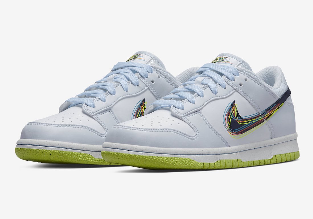 Nike Dunk Low "3D-Styled Swooshes"