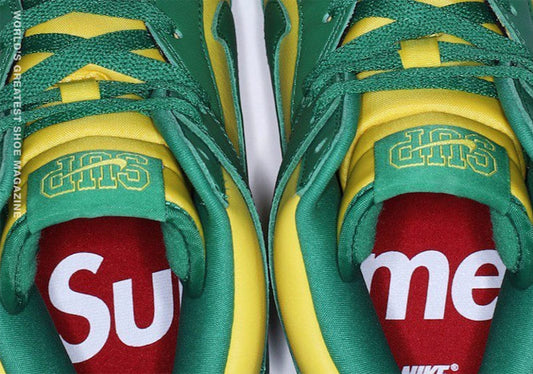 Supreme x Nike SB Dunk High Brasil