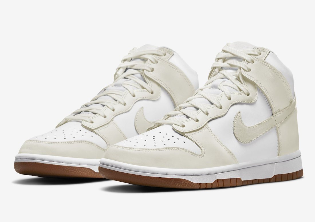 Nike Dunk High Sail Gum