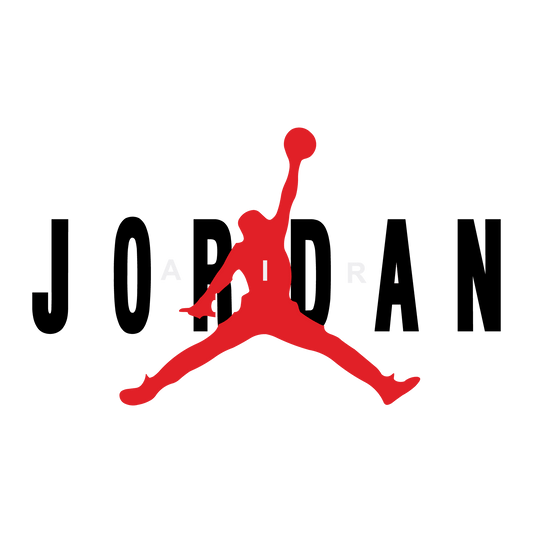 MICHAEL JORDAN NIKE JORDAN AIR JORDAN 1 LOGOTIPO AIR JORDAN PRETO VERMELHO