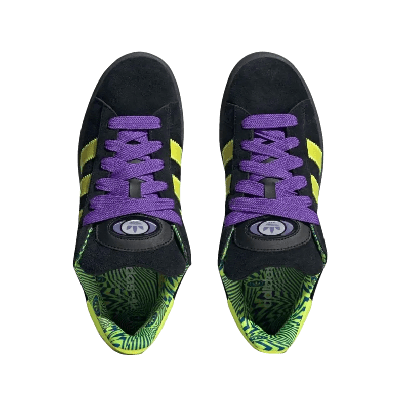 Adidas Campus 00s Solar Yellow Purple Rush