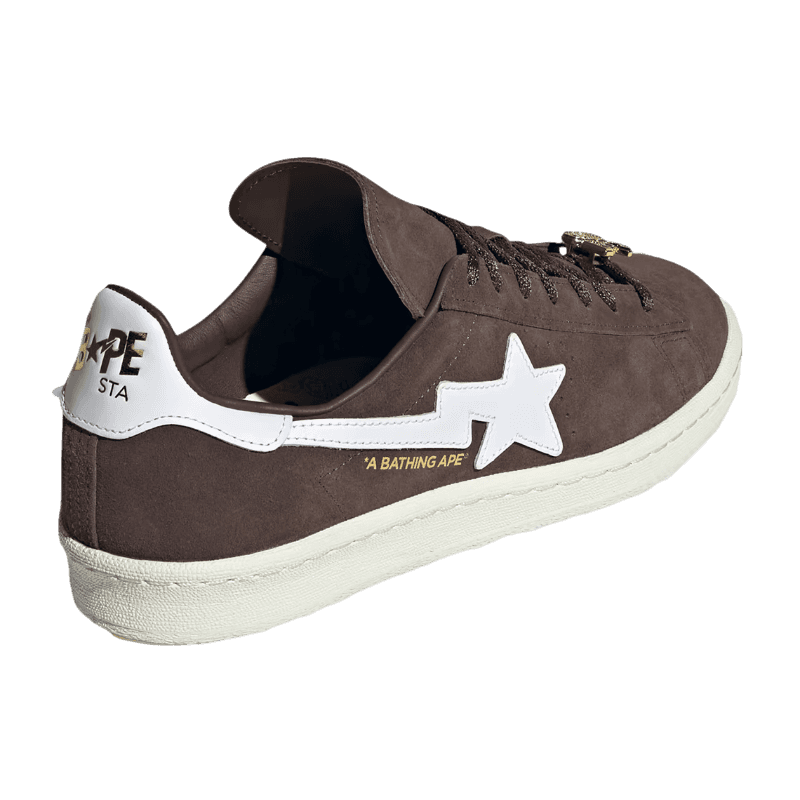 Adidas Campus 80s x Bape Brown