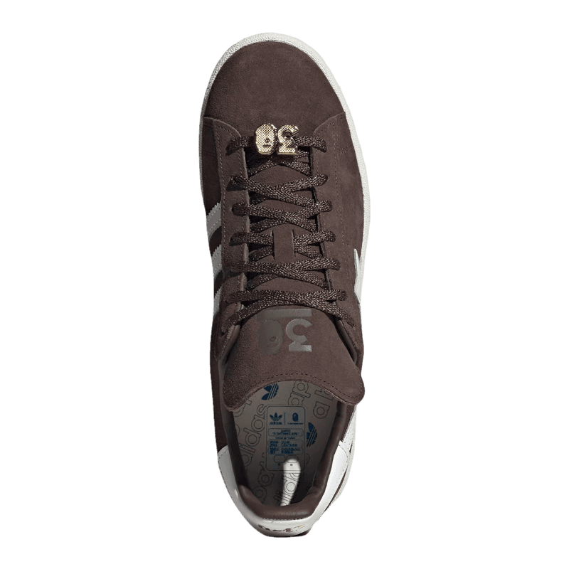Tnis Adidas Campus 80s x Bape "Brown" Masculino Marrom Tnis Adidas Campus 80s x Bape "Brown" Masculino Marrom