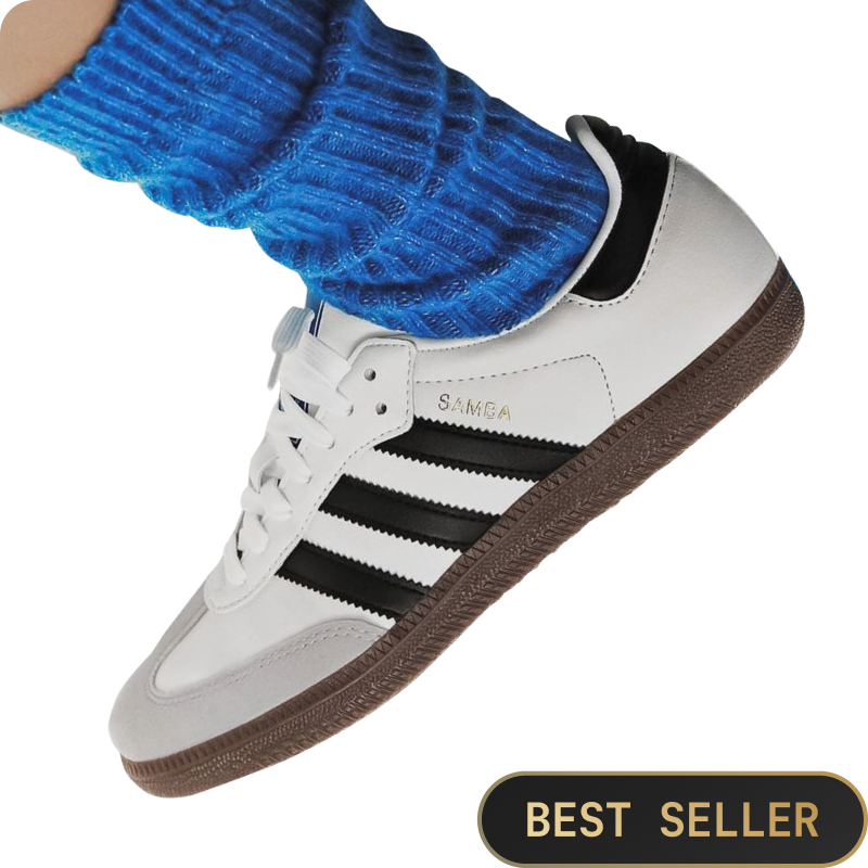 Tênis Adidas Samba OG "White Black Gum" Branco