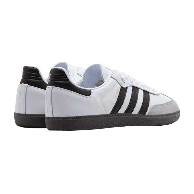 Tênis Adidas Samba OG "White Black Gum" Branco