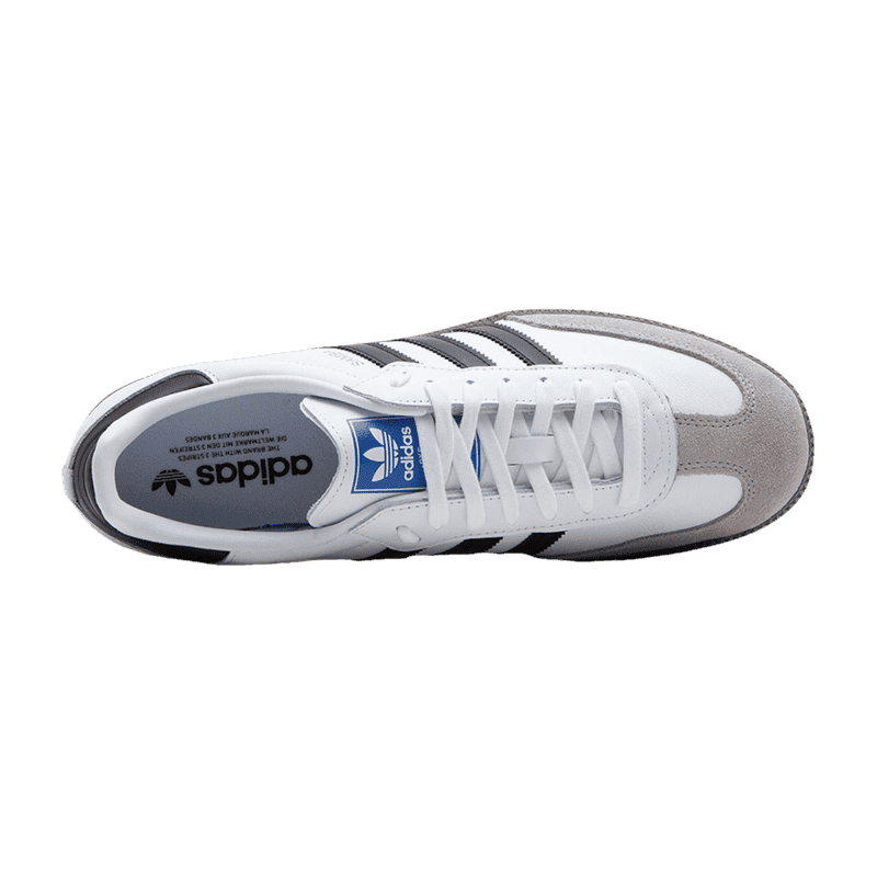 Tênis Adidas Samba OG "White Black Gum" Branco