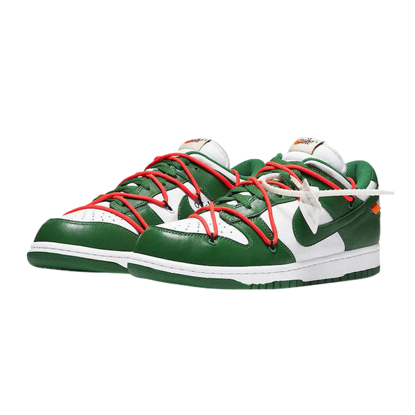 Dunk Low x Off-White Pine Green