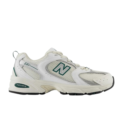 New Balance 530 Sea Salt White Marsh Green