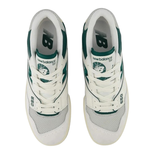 New Balance 550 Sea Salt Hunter Green