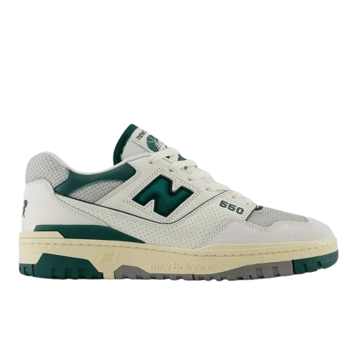 New Balance 550 Sea Salt Hunter Green