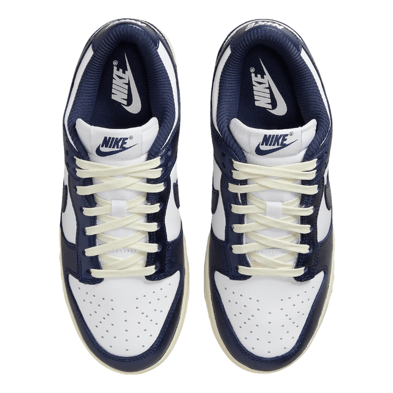 Navy and white shop nikes