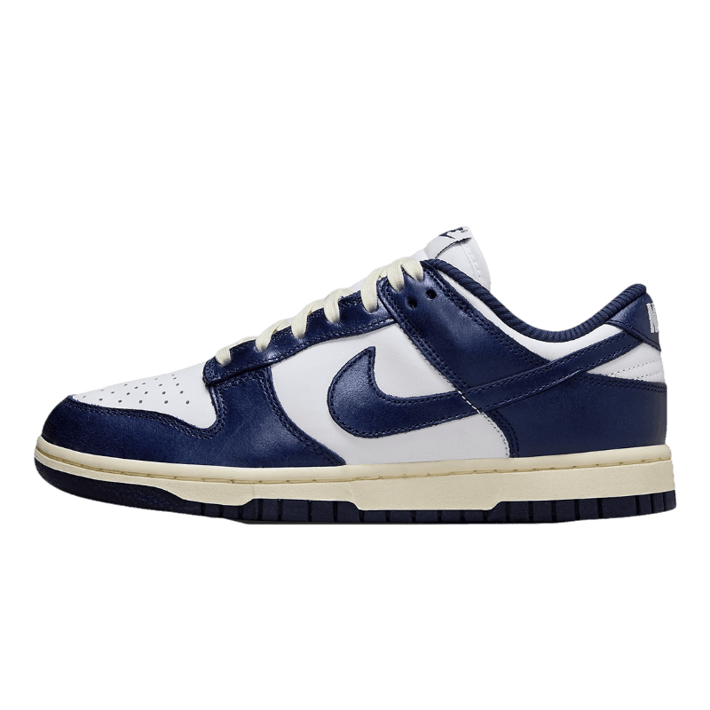 Dunk Low Midnight Navy and White