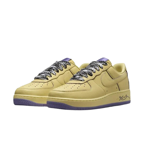 Tênis Air Force 1  "Protro Kobe Bryant Mamba Mentality" Amarelo