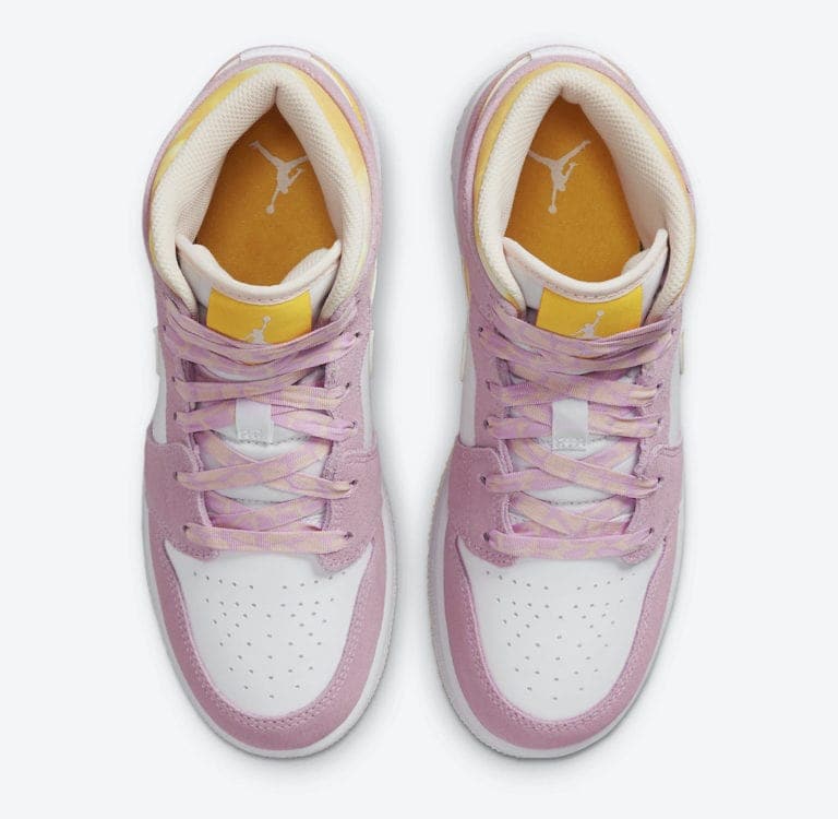 Nike Air Jordan 1 Mid Arctic Pink Rosa/Branco