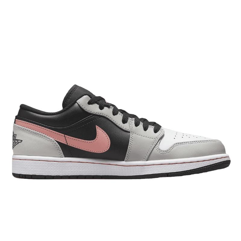 Air Jordan 1 Low Black Grey Pink