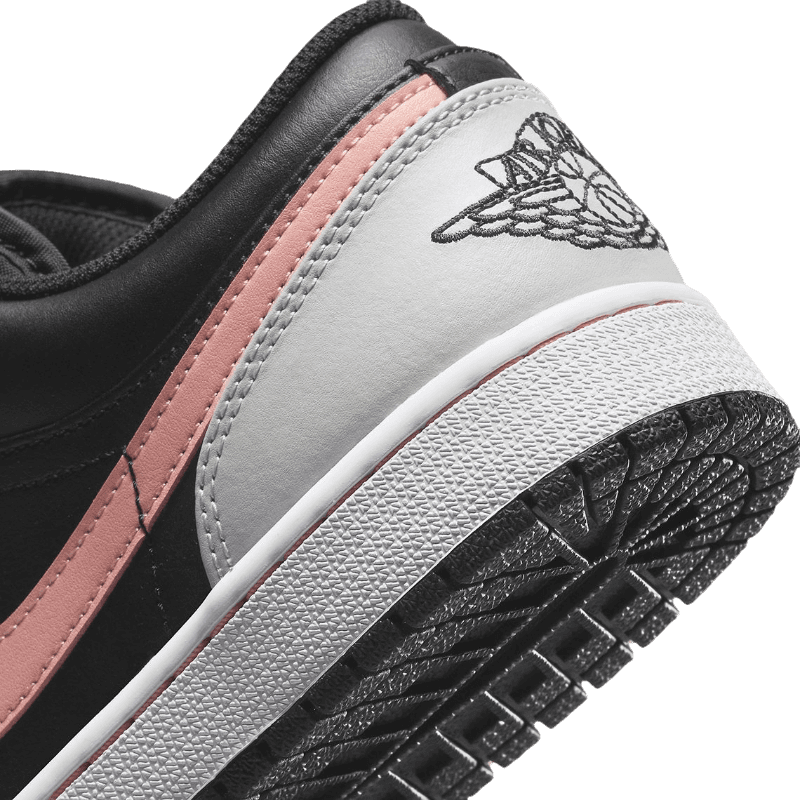 Air Jordan 1 Low Black Grey Pink