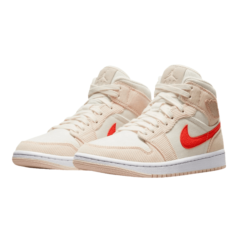 Air Jordan 1 Mid Corduroy Sail