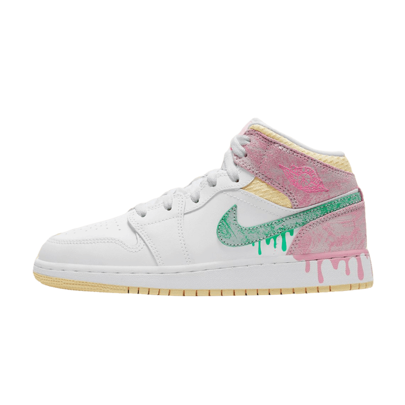 Air Jordan 1 Mid Paint Drip