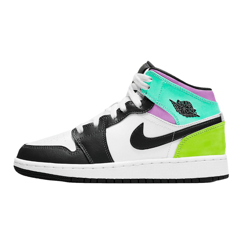 Air Jordan 1 Mid Pastel Black Toe